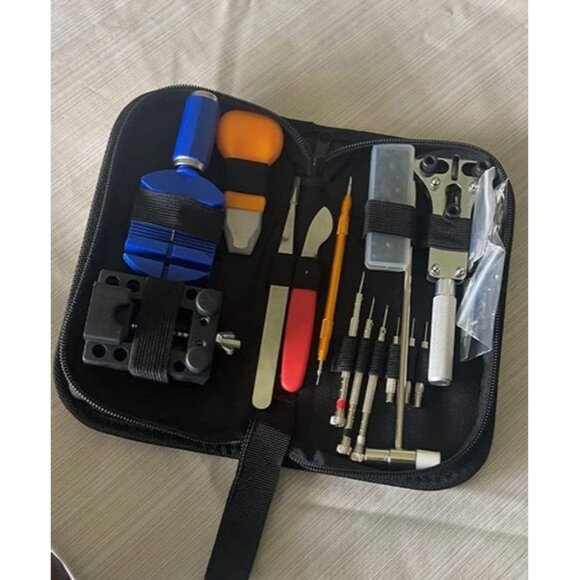 New Watch Repair Tool Kit 147 PCS Professional Spring Bar Watch Band Link - Picture 2 of 2